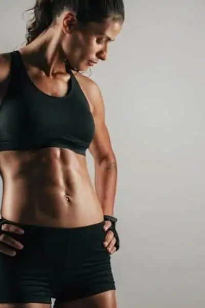 Toning Up at Home: The Ultimate Guide to Bodyweight Exercises 2 Image of woman's toned stomach after bodyweight exercises St Albans and non-surgical treatment from Lipo 360